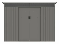 EXPERTLAND Caseta de jardín metal de acero galvanizado 4,29 m² FOLCO