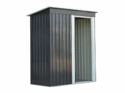 Discount Caseta jardín acero galvanizado BIRON puerta corredera 1.1m² Caseta De Jardín
