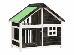 New Caseta para perros madera maciza de pino 96x60,5x87 cm Seguridad Para Mascotas