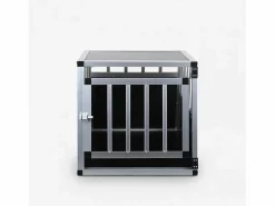AHD Caseta rígida para perros jaula de aluminio 54 x 69 x 50 cm Skaut M