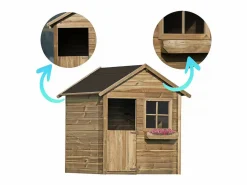 Discount Habitat et jardin Casita de Madera 