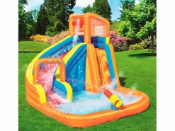 Bestway Castillo Hinchable Acuático Turbo Splash Water Zone Mega Parque 365x320x270 cm