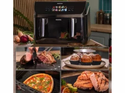 Online Cecotec Freidora sin aceite Cecofry&Grill Duoheat 10000 Negro