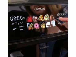 Online Cecotec Freidora sin aceite Cecofry&Grill Duoheat 10000 Negro