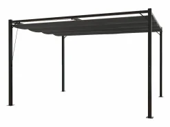 Outlet Concept-Usine Cenador autoportante de 3x4 m y 12 m², lona de poliéster TUSA Gris