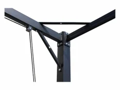 Outlet Concept-Usine Cenador autoportante de 3x4 m y 12 m², lona de poliéster TUSA Gris