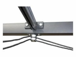 Outlet Concept-Usine Cenador autoportante de 3x4 m y 12 m², lona de poliéster TUSA Gris
