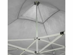 Discount Cenador plegable de 3 x 6 m recubierto de PVC impermeable Blanco