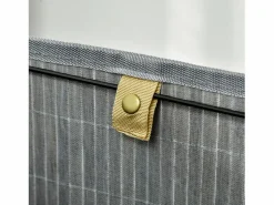 Cesta de lavandería de bambú con tapa y bolsa extraíble, 55 l, (38 x 38 x 57 cm)