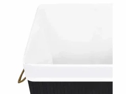 Clearance Cesta de lavandería de una sola sección de bambú Cesto De Ropa