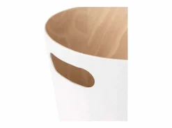 Best Cesta de madera con asas de transporte Cubo De Basura Para Cocina