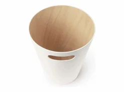 Best Cesta de madera con asas de transporte Cubo De Basura Para Cocina