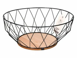 Mobilibrico Cesta de Metal "Rombo" 28cm Tendencia & Decoración