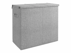 Online Cesta de ropa plegable 64,5x34,5x59 cm Tejido de lino sintético Cesto De Ropa