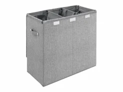 Online Cesta de ropa plegable 64,5x34,5x59 cm Tejido de lino sintético Cesto De Ropa