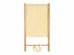 Cesta para la ropa Madera de cedro y textil 42 x 41 x 64 cm