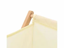 Cesta para la ropa Madera de cedro y textil 42 x 41 x 64 cm