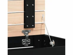 Cesta para la ropa 88,5x44x76 cm madera maciza de pino