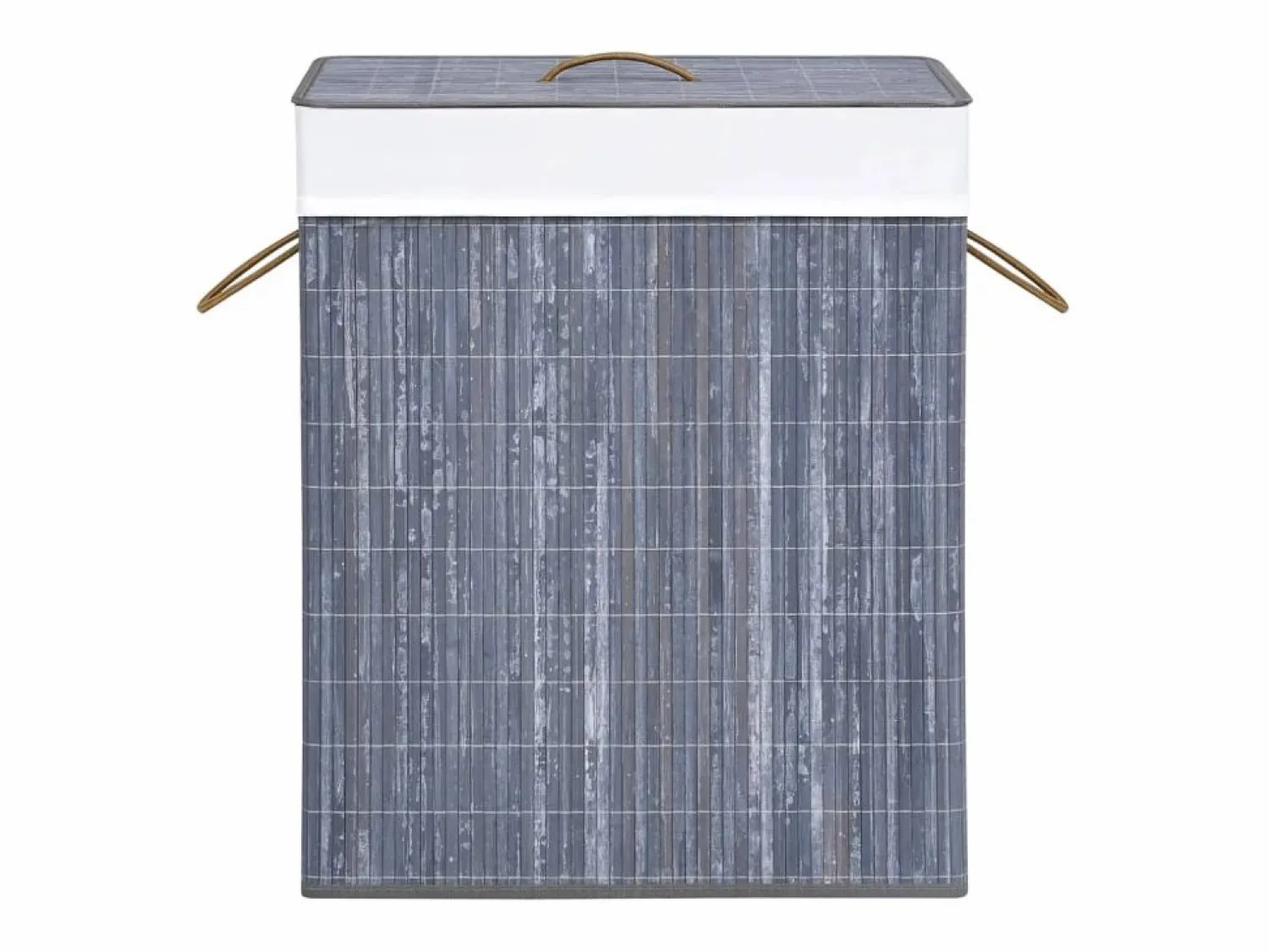 Best Cesta para ropa de una sola sección de bambú 83 L Cesto De Ropa