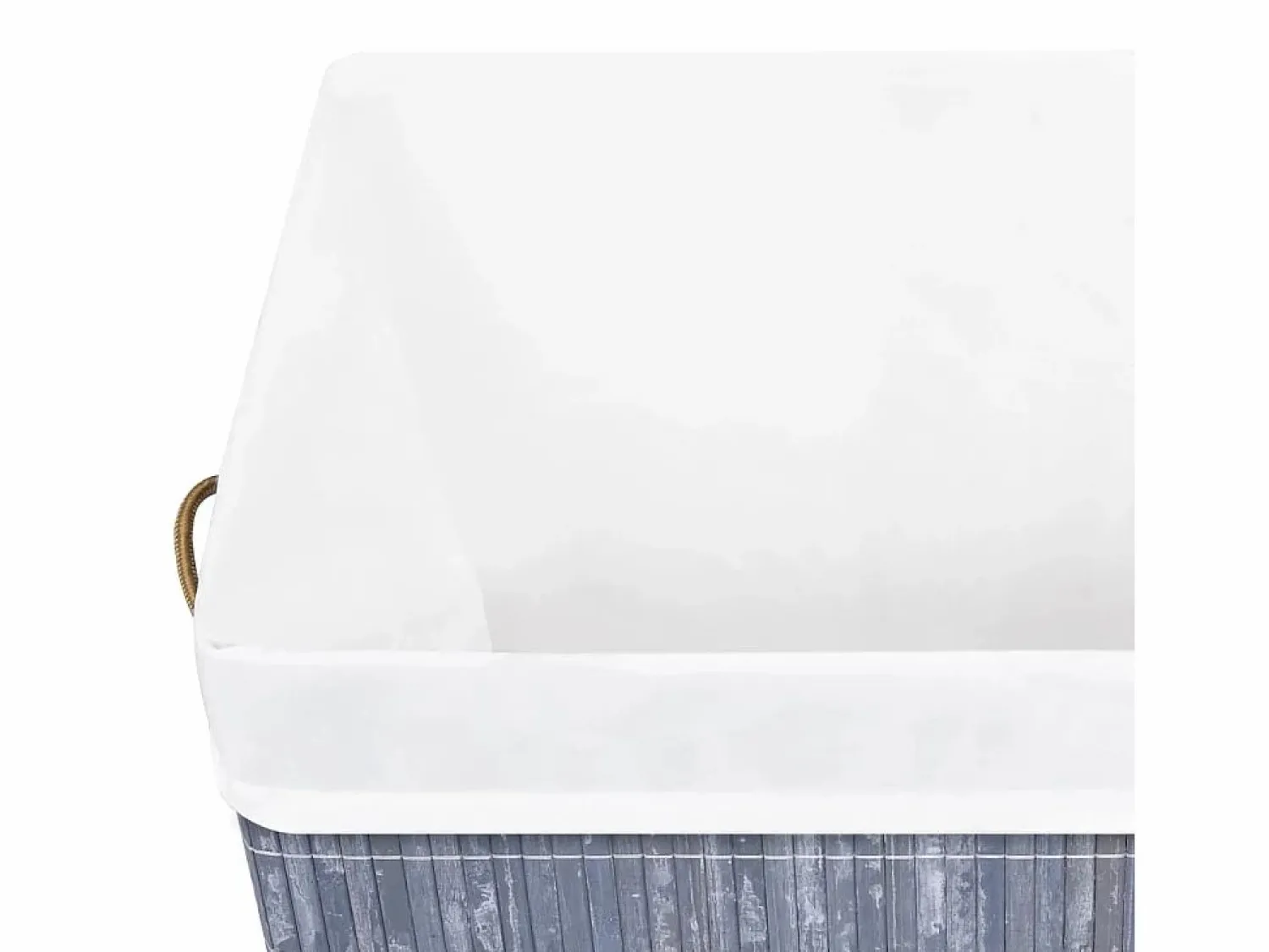 Best Cesta para ropa de una sola sección de bambú 83 L Cesto De Ropa