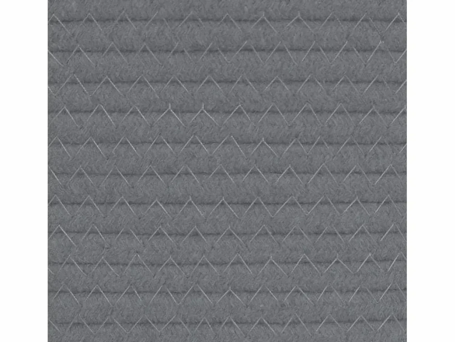 Outlet Cesta para ropa sucia gris y blanca Ø60x36 cm algodón Cesto De Ropa