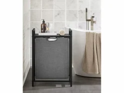 Cesta para ropa sucia Valora de un solo compartimento, 65 l, estilo loft