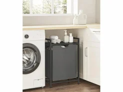 Cesta para ropa sucia Valora de un solo compartimento, 65 l, estilo loft