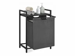Cesta para ropa sucia Valora de un solo compartimento, 65 l, estilo loft