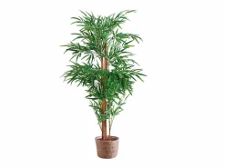 Clearance Cesto para plantas artificiales esparto natural marrón Ø26cm Adec Cesta