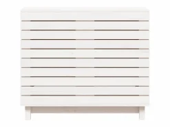 Cesto para ropa 88,5x44x76 cm Madera maciza de pino