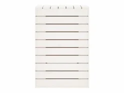 Hot Cesto para ropa 44x44x66 cm madera maciza de pino Cesto De Ropa