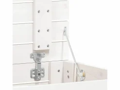 Hot Cesto para ropa 44x44x66 cm madera maciza de pino Cesto De Ropa