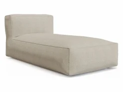 Discount Chaise longue de jardín en tela bouclé - - NOUMARA de Salones De Jardín