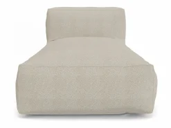 Discount Chaise longue de jardín en tela bouclé - - NOUMARA de Salones De Jardín