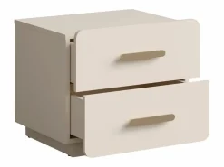 Sale Meublorama Chambre complète AMALIE, cama 180x200 con somier incluido, armario con estantes, habitación diseño, conjunto habitación adulto, mobiliario Beige