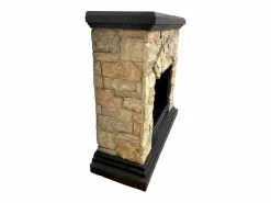 Sale Chimenea de bioetanol Belluno, biochimenea de pie, efecto piedra artificial, L105xP38xH100 Chimenea|Chimenea