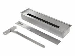 Sale Chimenea de bioetanol Belluno, biochimenea de pie, efecto piedra artificial, L105xP38xH100 Chimenea|Chimenea