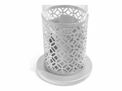 Sale Chimenea de bioetanol blanca TOLOSA, biochimenea de sobremesa, D20 x H49,5, para interior y exterior Chimenea|Chimenea