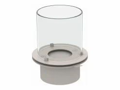 Online Chimenea de bioetanol brasero de suelo para jardín para interior y exterior MODIGLIANI Hierro fundido d.36 x h56 Gris