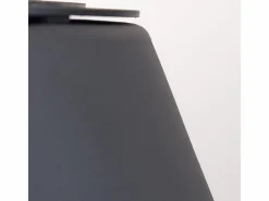 Chimenea de bioetanol de pie STROMBOLI antracita, brasero para interior y exterior, d.60 x h.56