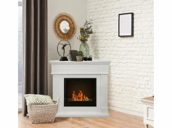 Chimenea de bioetanol de esquina, chimenea de suelo de esquina FORD L110 x P63 x H102