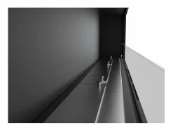 Online Chimenea de bioetanol empotrada Frame 1800 SimpleFire con cristal Negro