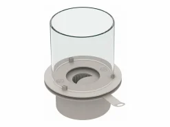 Chimenea de bioetanol para suelo de jardín, para interior y exterior, BOTTICELLI Perla d.40 x h54 Brasero