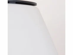 Outlet Chimenea de bioetanol para suelo de jardín, interior y exterior STROMBOLI Perla d.60 x h56 Blanco