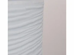 Discount Chimenea de bioetanol RAFFAELLO Pearl White, brasero de pie para interior y exterior, d.35 x h.55 Blanco