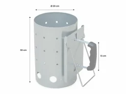 Sweeek Chimenea de encendido xl para barbacoa de carbón