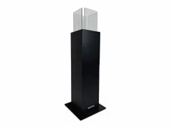 Hot Chimenea de jardín de bioetanol para exterior Capri 70 Black Negro