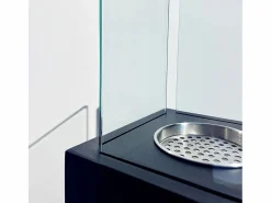 Hot Chimenea de jardín de bioetanol para exterior Capri 70 Black Negro