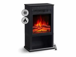 Best Chimenea eléctrica BALDERIA Ember - Chimenea de pie - Negro