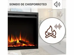Best Chimenea eléctrica BALDERIA Atalanta 72 - Chimenea empotrable - Chimenea|Chimenea